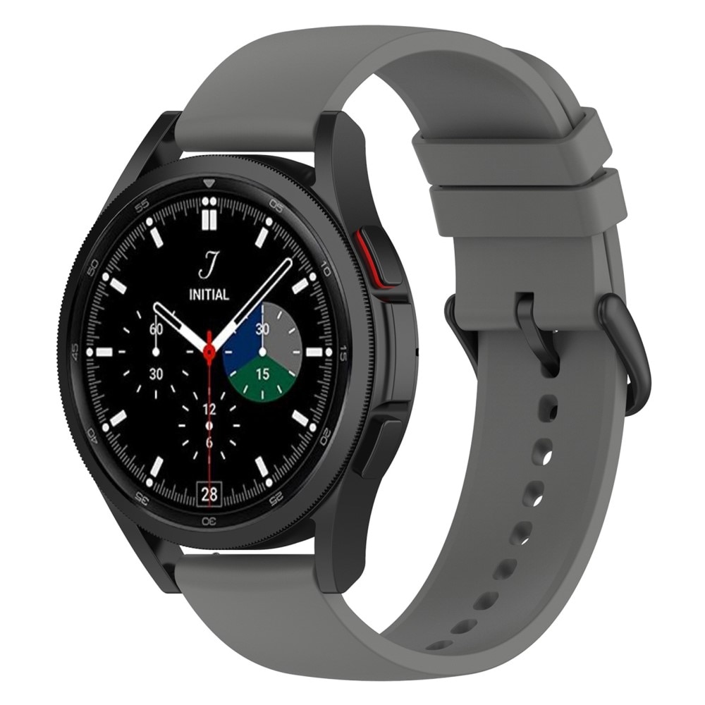 Silikonarmband Samsung Galaxy Watch 5 Pro 45mm grå