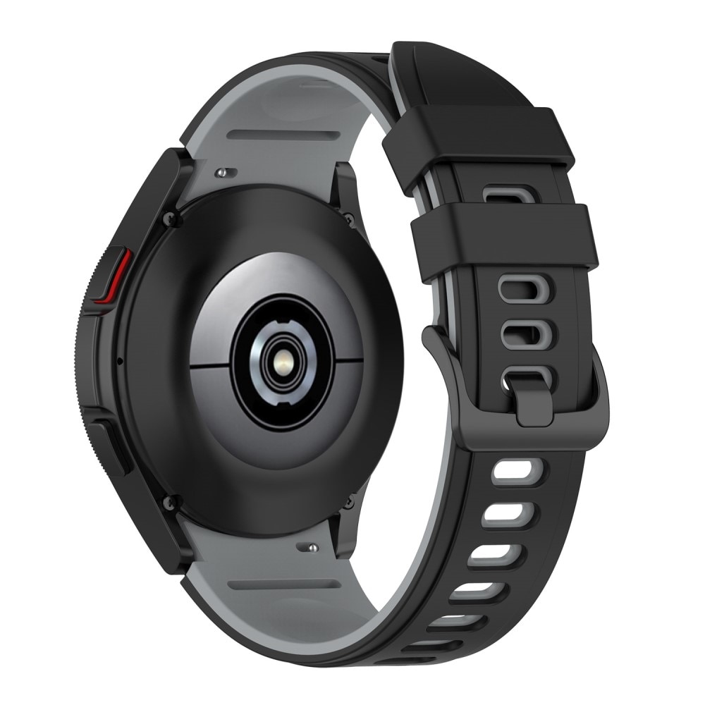 Full Fit Silikonarmband Sport Galaxy Watch 5 44mm svart