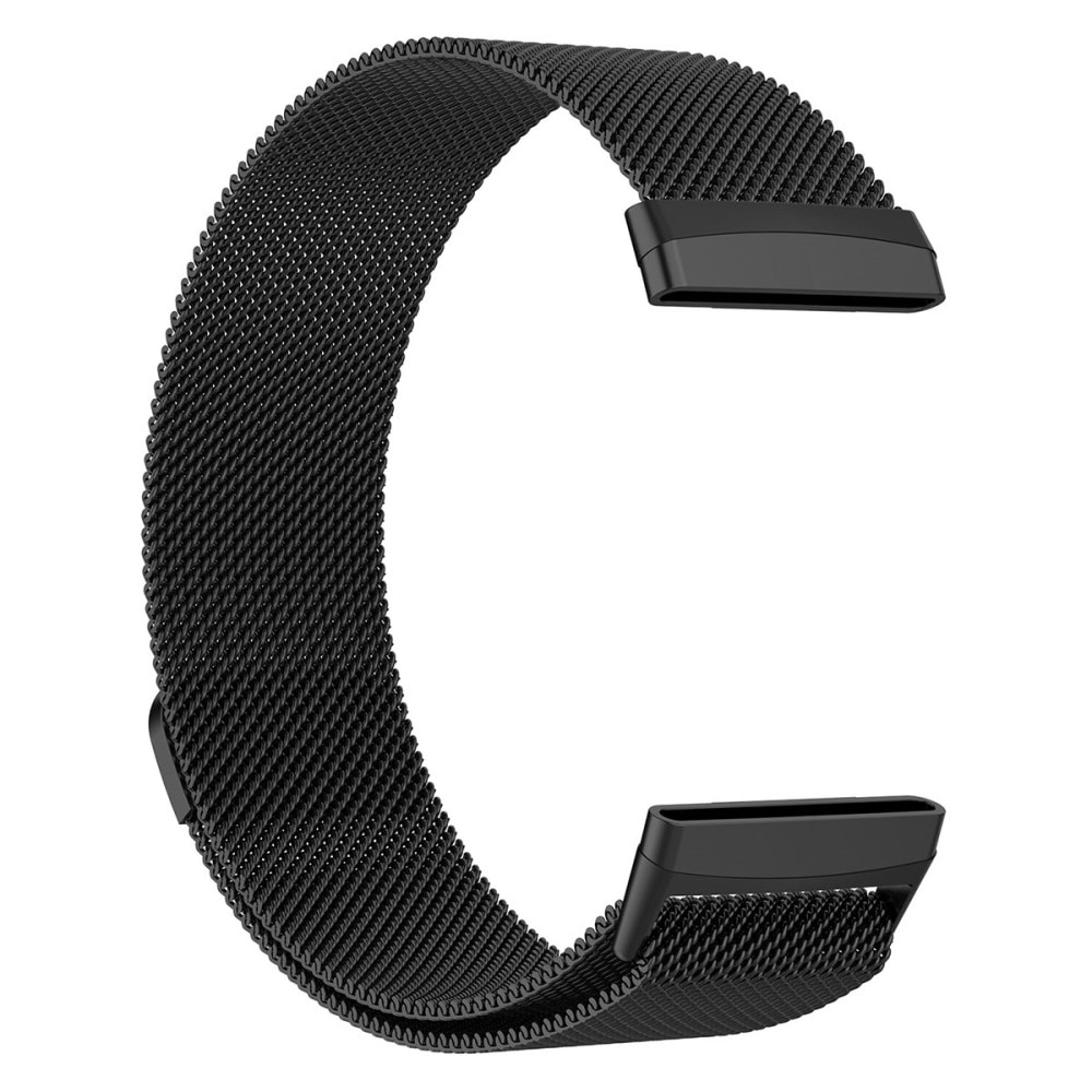 Armband Milanese Fitbit Versa 3/Sense Svart