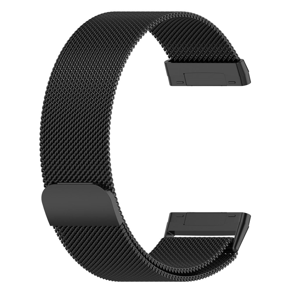 Armband Milanese Fitbit Versa 3/Sense Svart