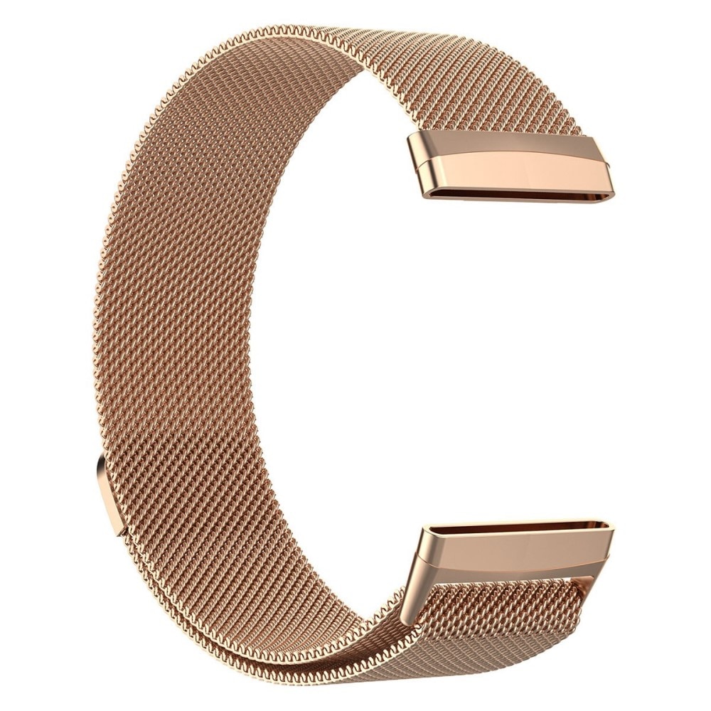Armband Milanese Fitbit Versa 3/Sense roséguld