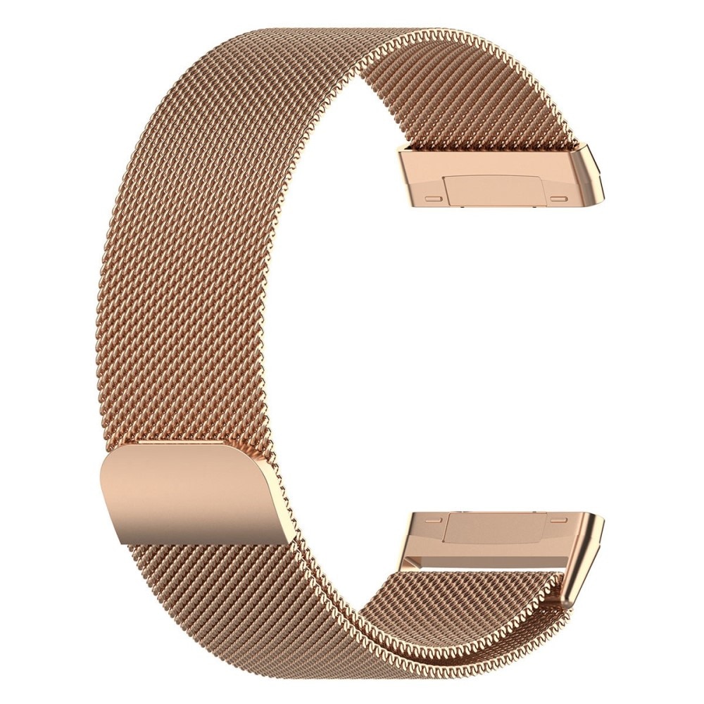 Armband Milanese Fitbit Versa 3/Sense roséguld