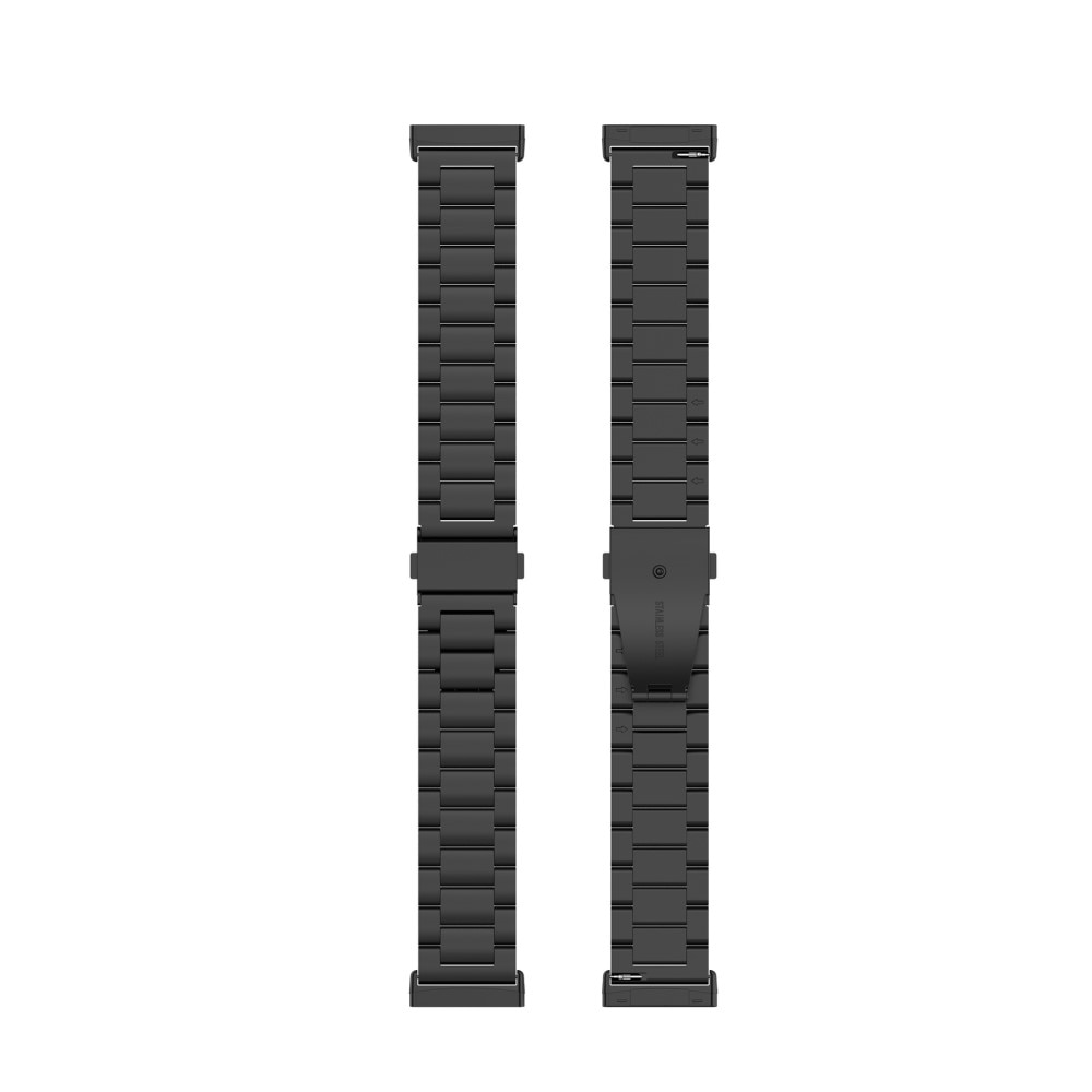 Metallarmband Fitbit Versa 3/Sense svart