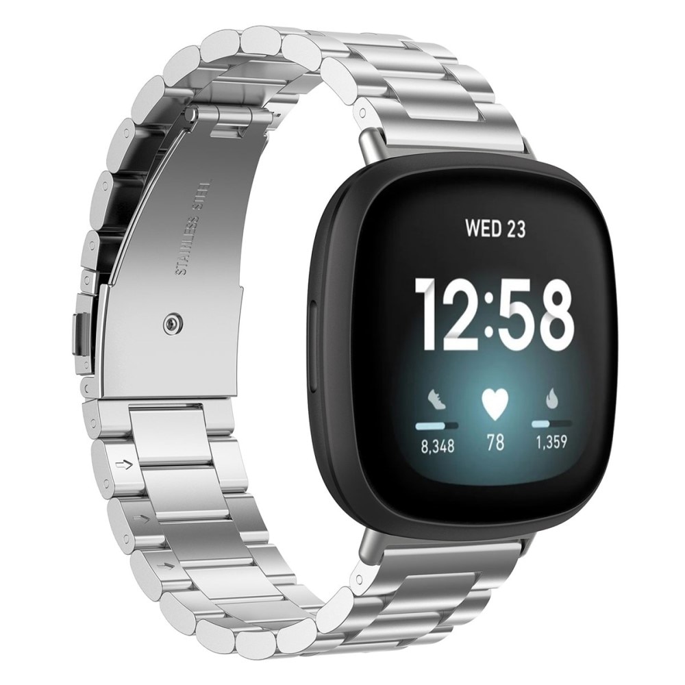 Metallarmband Fitbit Sense 2 silver