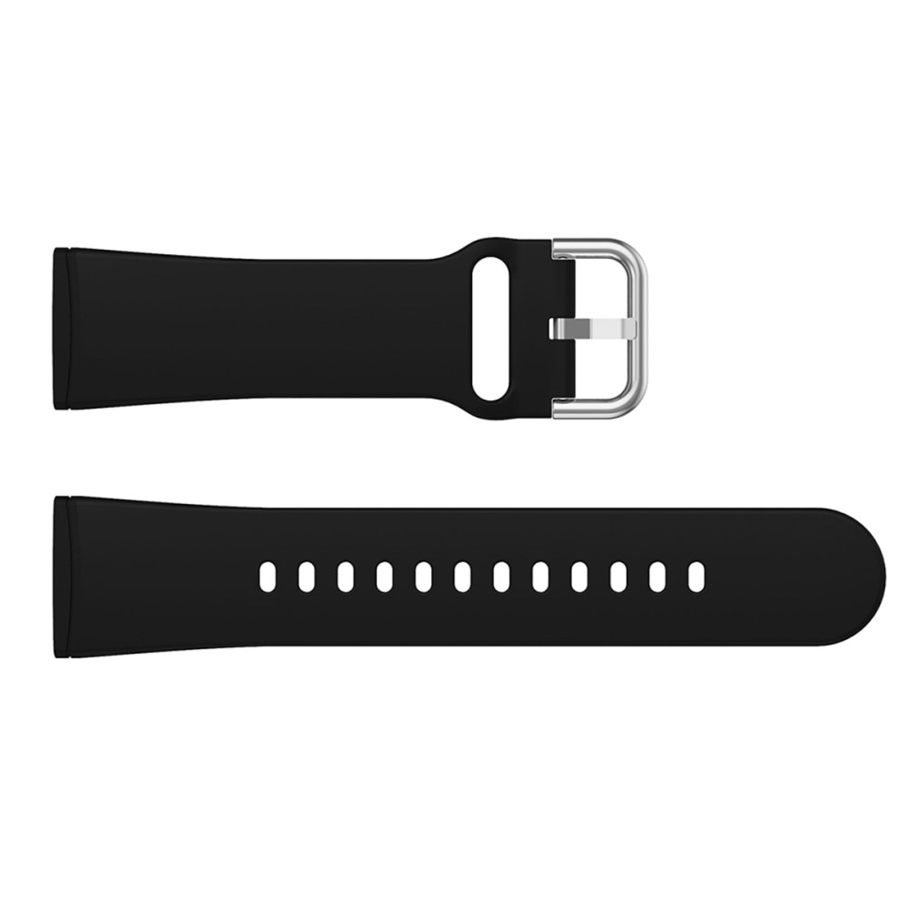 Silikonarmband Fitbit Sense 2 svart