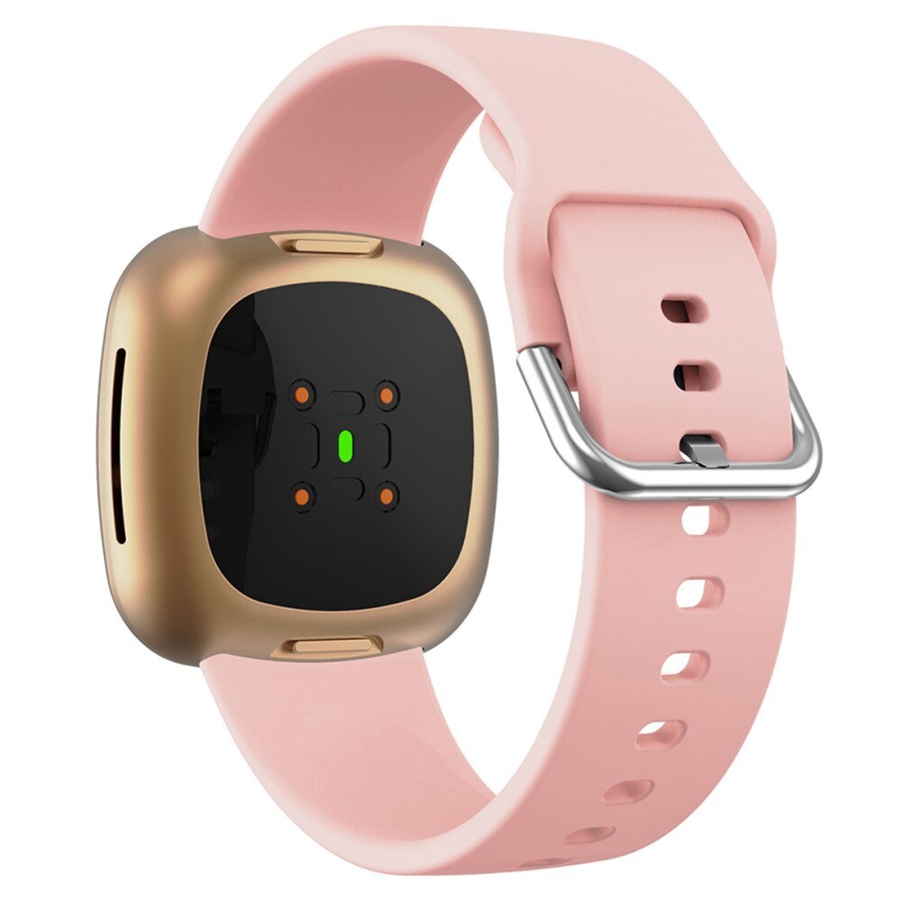 Silikonarmband Fitbit Sense 2 rosa