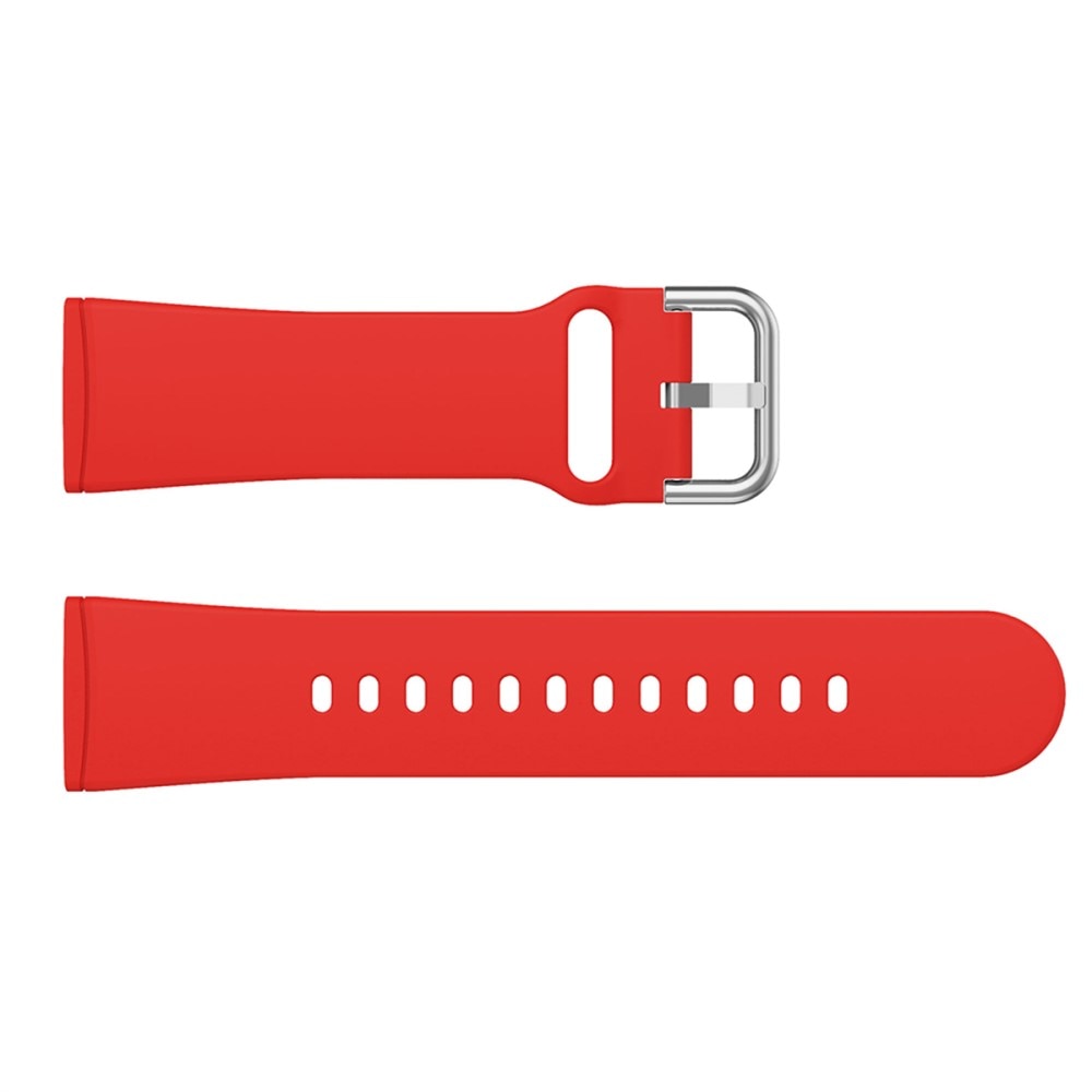 Silikonarmband Fitbit Versa 4 röd