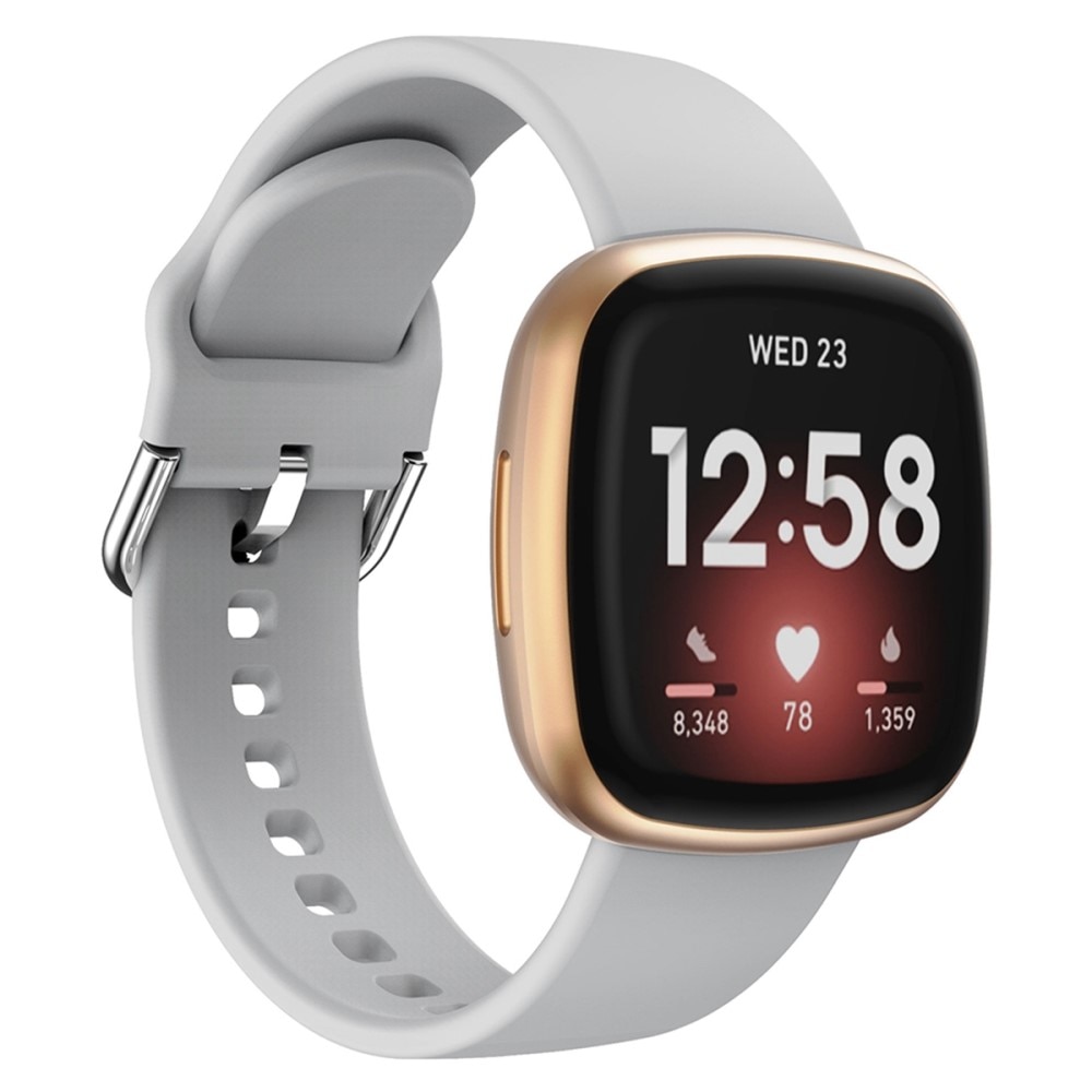 Silikonarmband Fitbit Sense 2 Grå