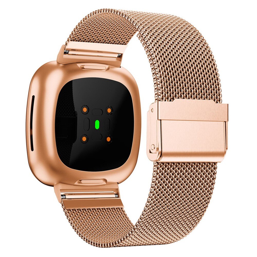 Mesh Bracelet Fitbit Versa 3/Sense Roséguld