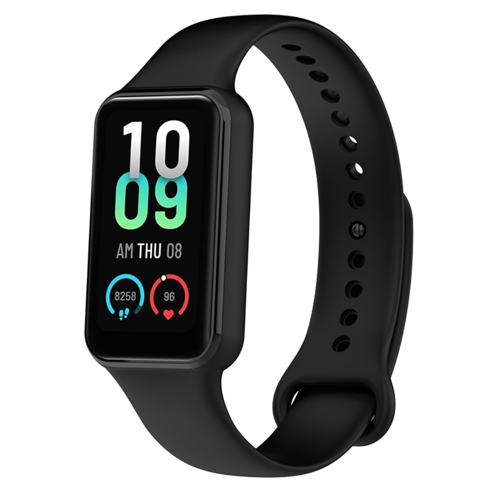 Silikonarmband Amazfit Band 7 svart