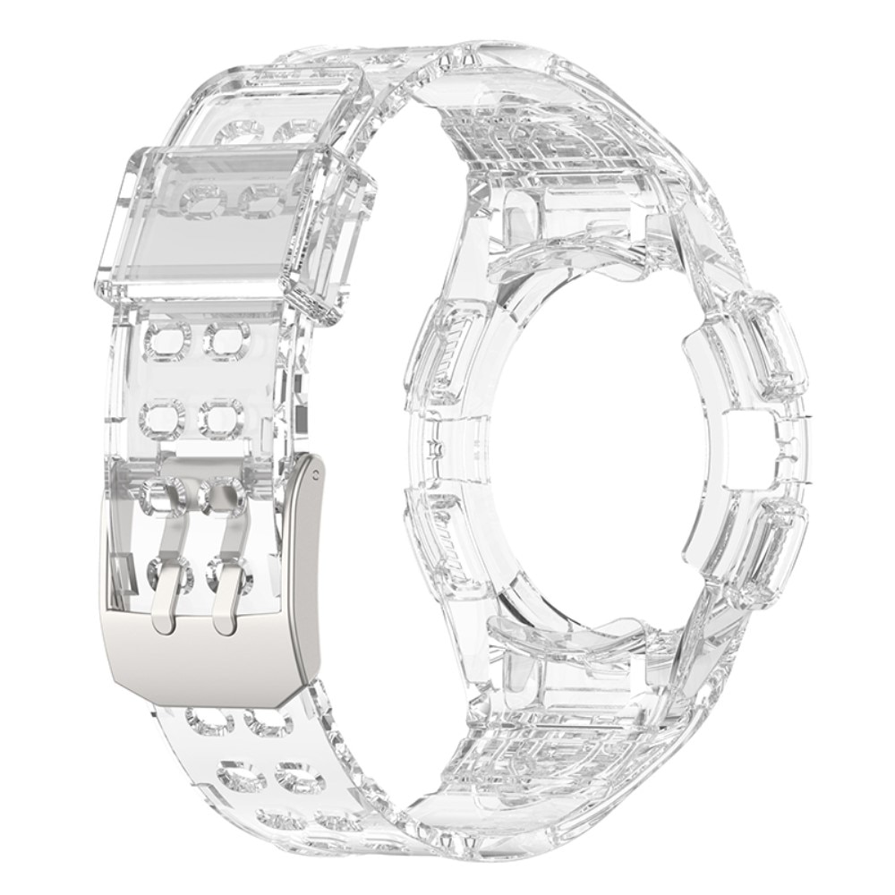 Samsung Galaxy Watch 4 40mm Crystal Skal+Armband transparent