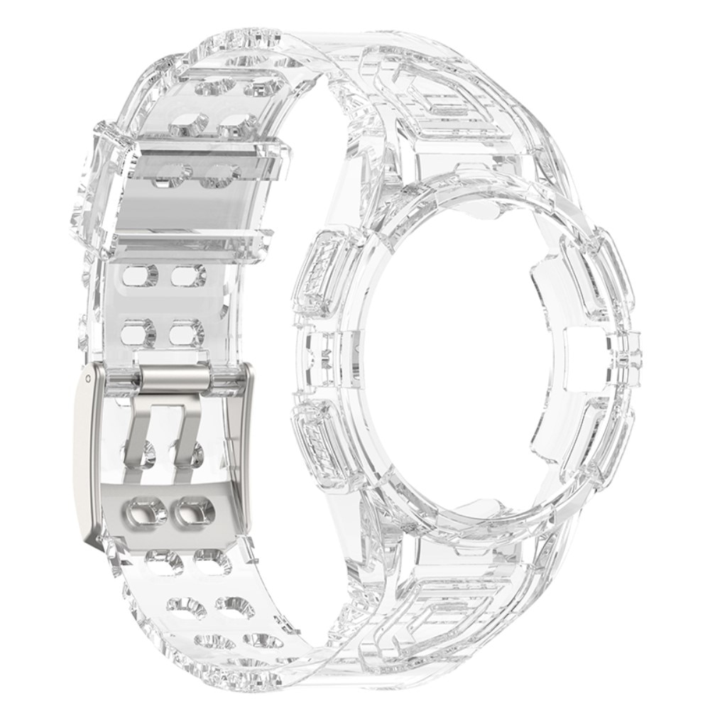 Samsung Galaxy Watch 4 40mm Crystal Skal+Armband transparent