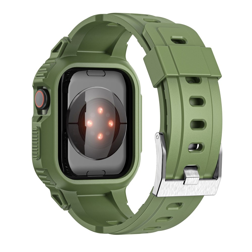 Apple Watch Ultra 2 49mm Adventure Skal + Armband grön