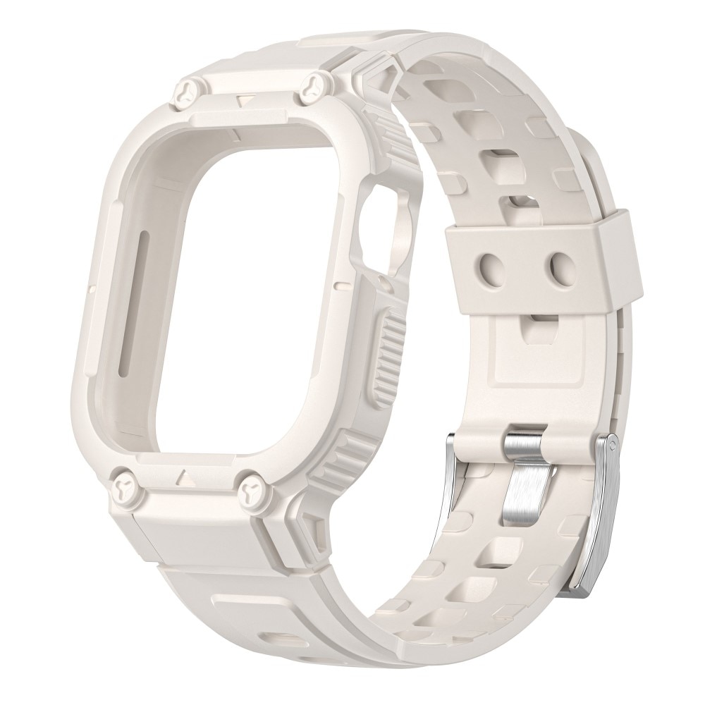 Apple Watch 41mm Series 7 Adventure Skal + Armband beige