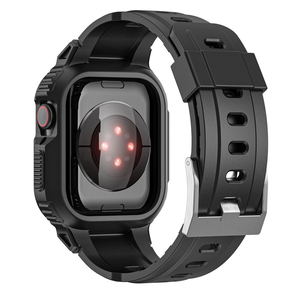 Apple Watch SE 44mm Adventure Skal + Armband svart