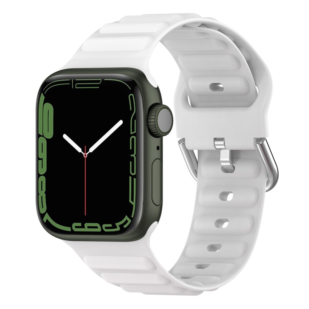 Resistant Silikonarmband Apple Watch Ultra 49mm vit