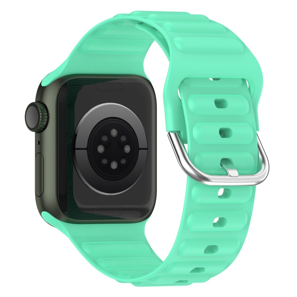 Resistant Silikonarmband Apple Watch 42mm grön
