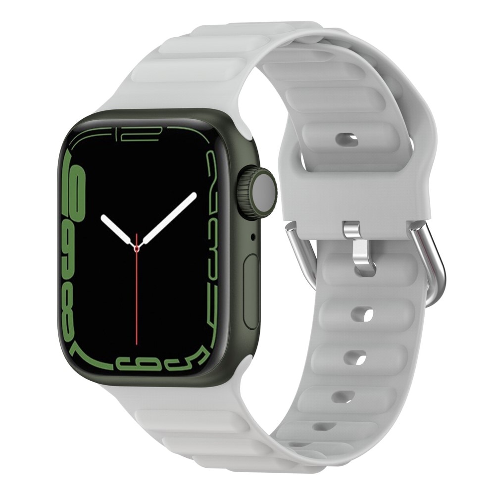 Resistant Silikonarmband Apple Watch Ultra 2 49mm grå