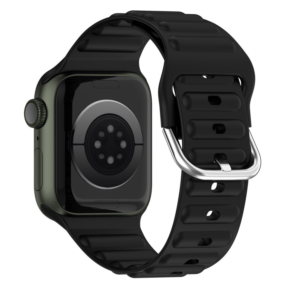 Resistant Silikonarmband Apple Watch 40mm svart