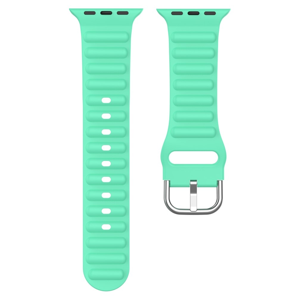 Resistant Silikonarmband Apple Watch 38/40/41mm grön