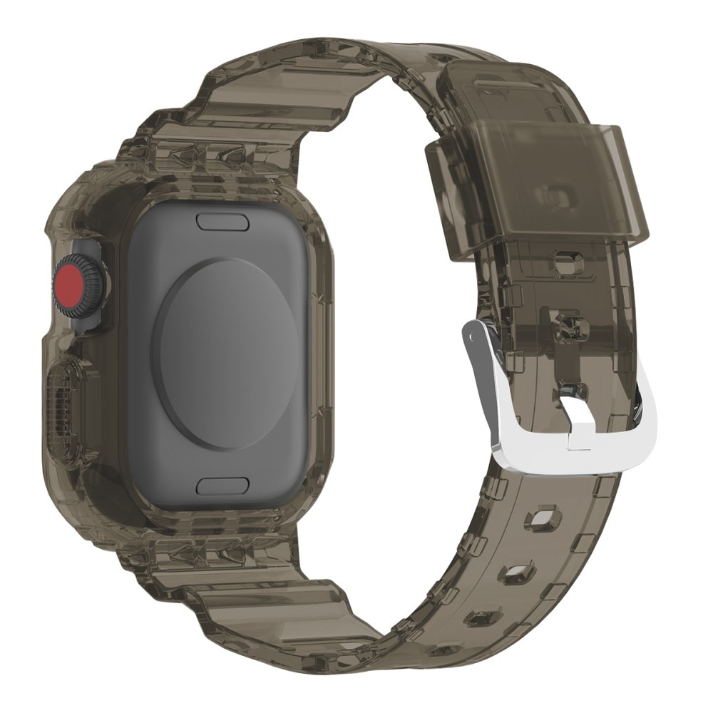 Apple Watch 38mm Crystal Skal + Armband grå