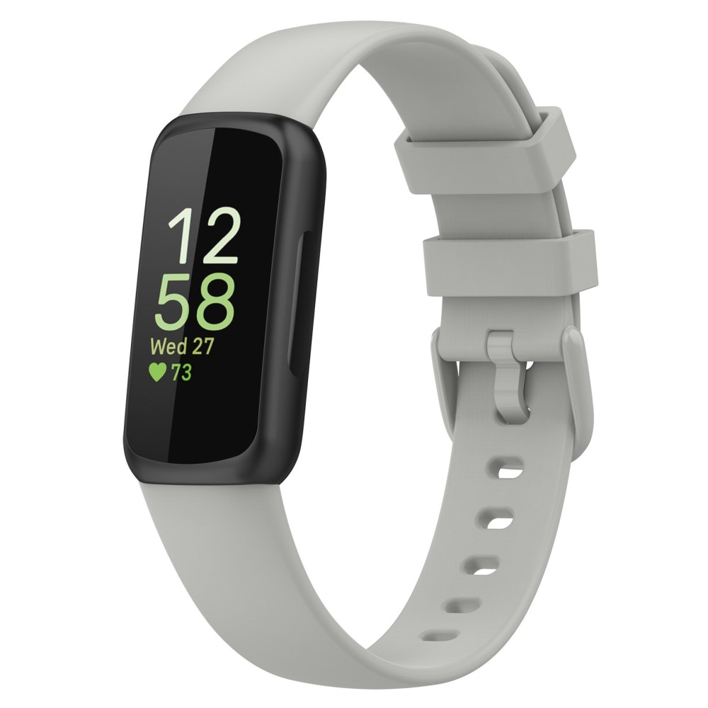 Silikonarmband Fitbit Inspire 3 grå (Large)