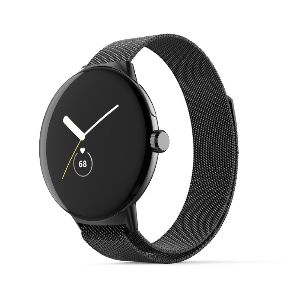 Armband Milanese Google Pixel Watch svart