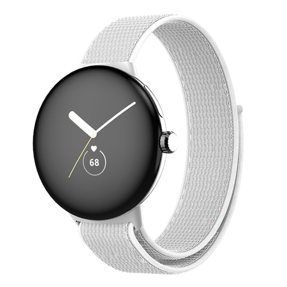 Nylonarmband Google Pixel Watch vit