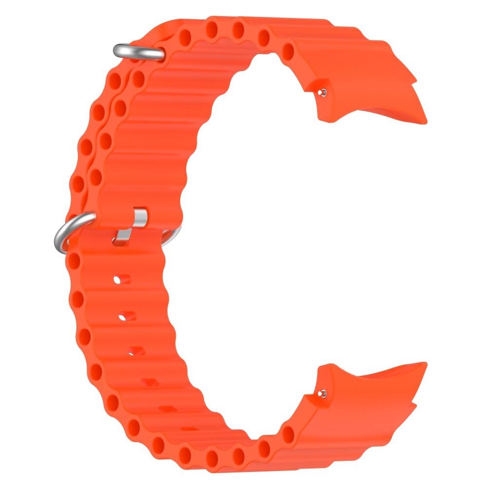 Full Fit Resistant Silikonarmband Samsung Galaxy Watch 5 40mm orange