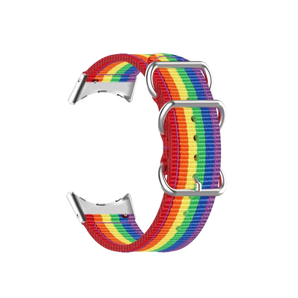 Natoarmband Google Pixel Watch rainbow