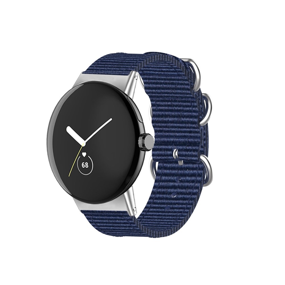Natoarmband Google Pixel Watch blå