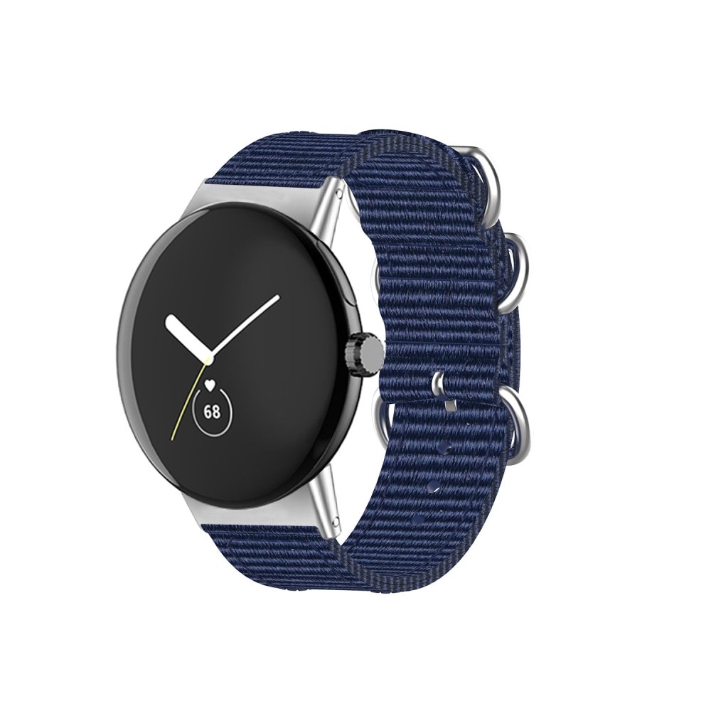 Natoarmband Google Pixel Watch 2 blå