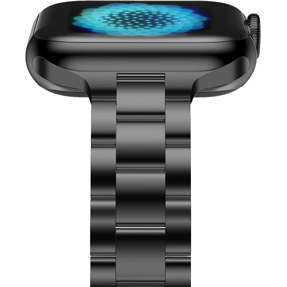 Slim Metallarmband Apple Watch 41mm Series 9 svart