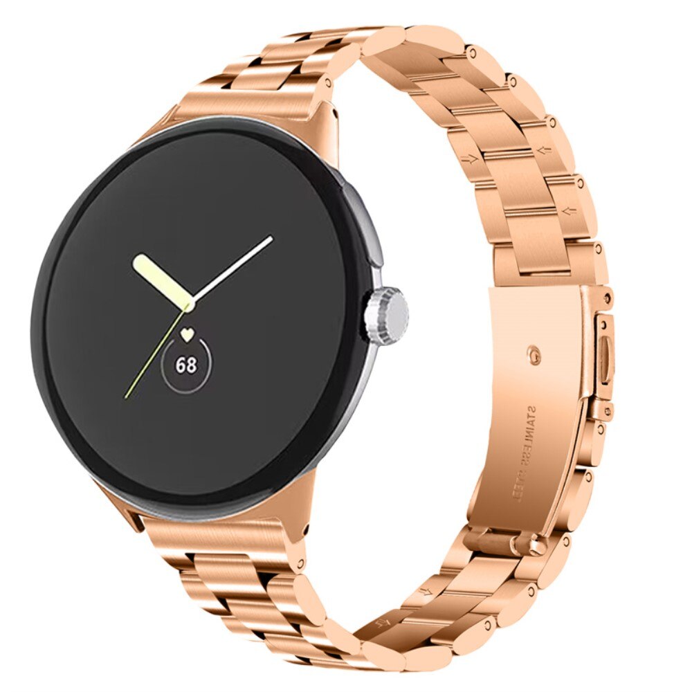 Slim Metallarmband Google Pixel Watch 3 41mm roséguld