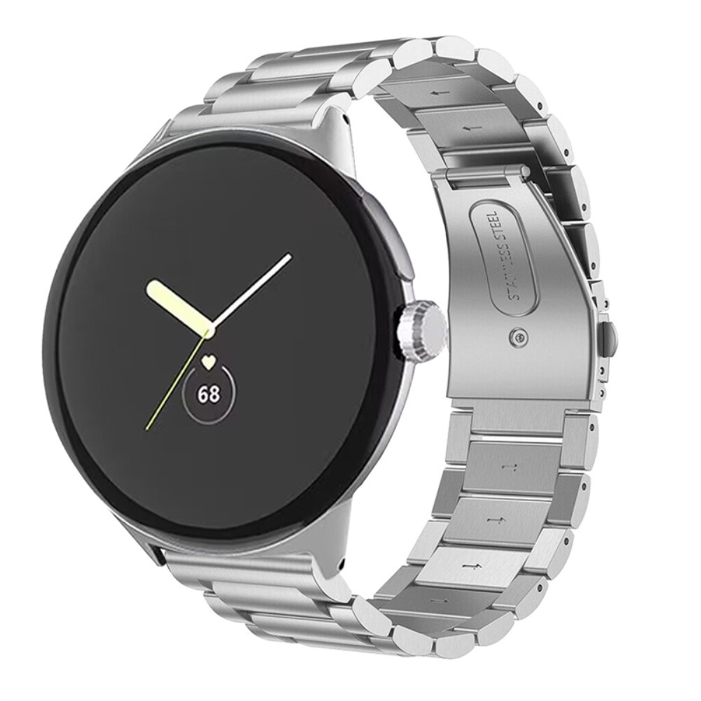 Metallarmband Google Pixel Watch silver