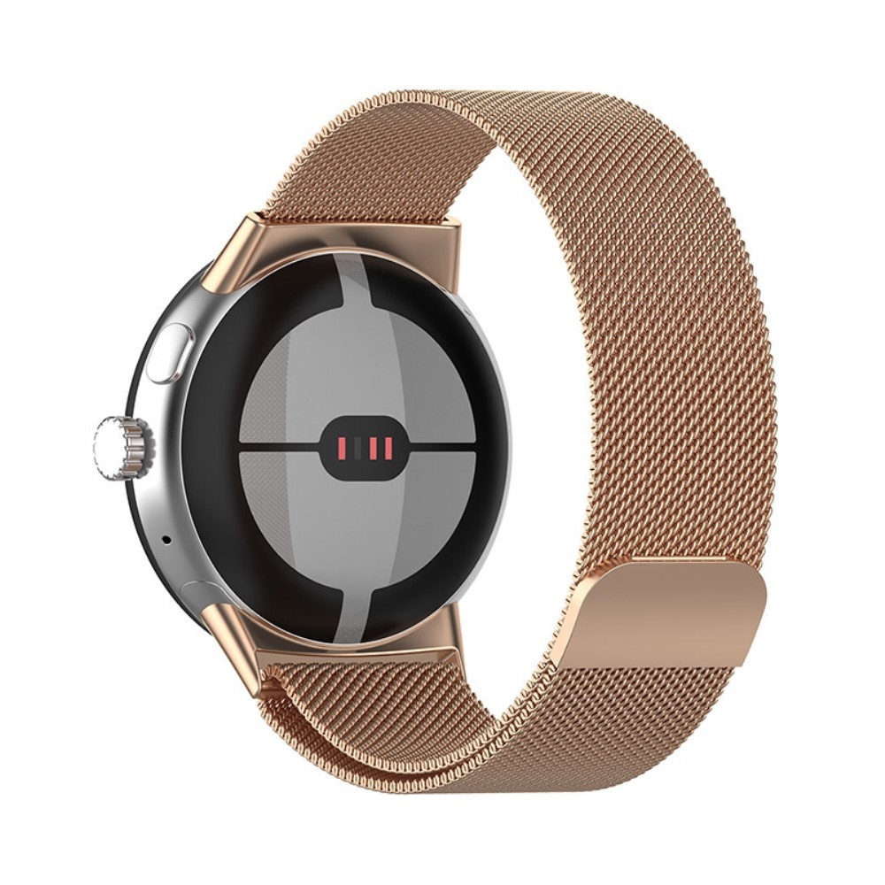 Armband Milanese Google Pixel Watch 2 roséguld