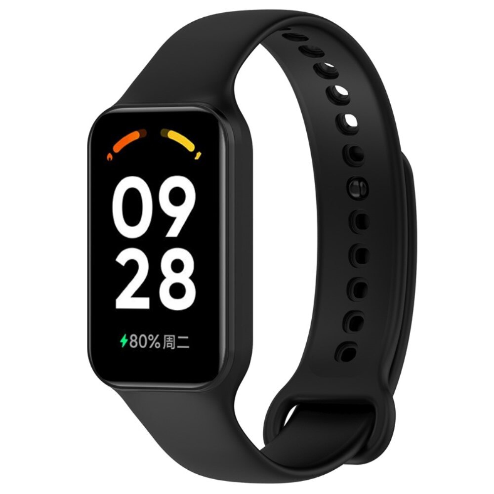 Silikonarmband Xiaomi Redmi Smart Band 2 Svart