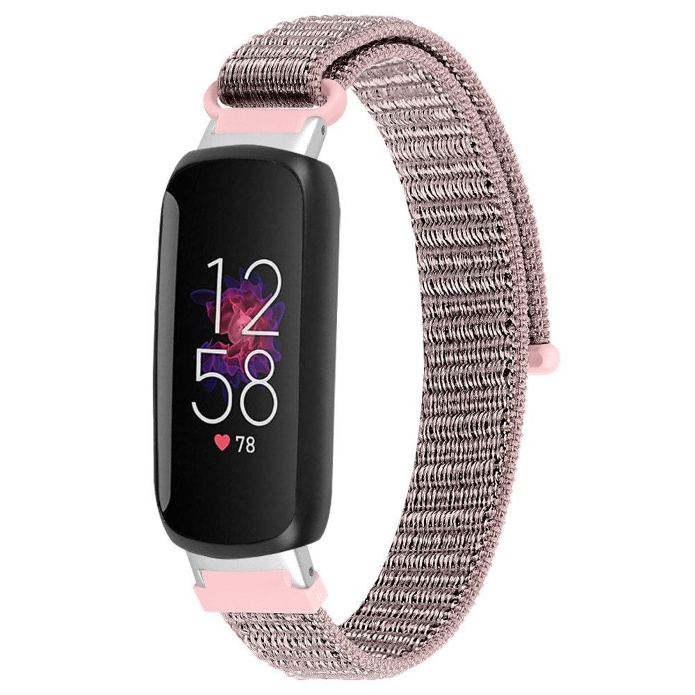 Nylonarmband Fitbit Inspire 3 rosa