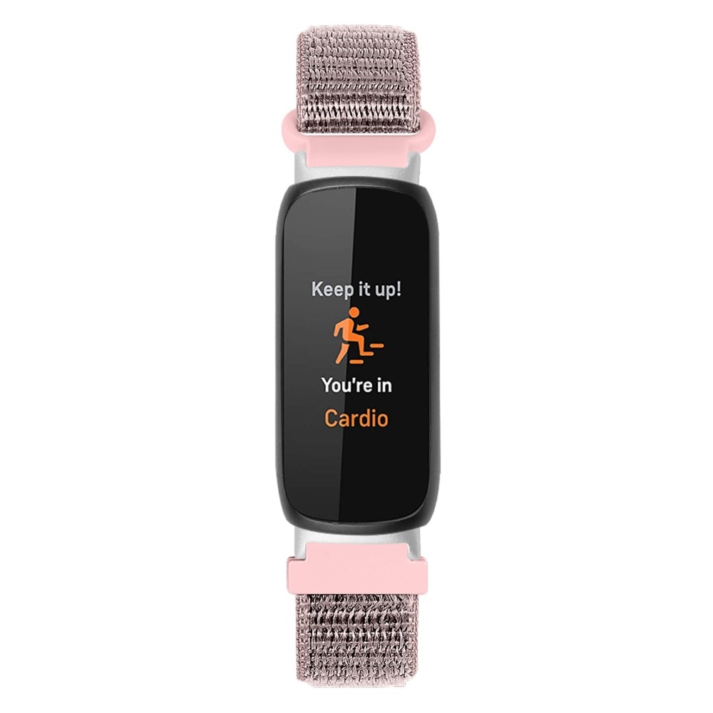 Nylonarmband Fitbit Inspire 3 Rosa