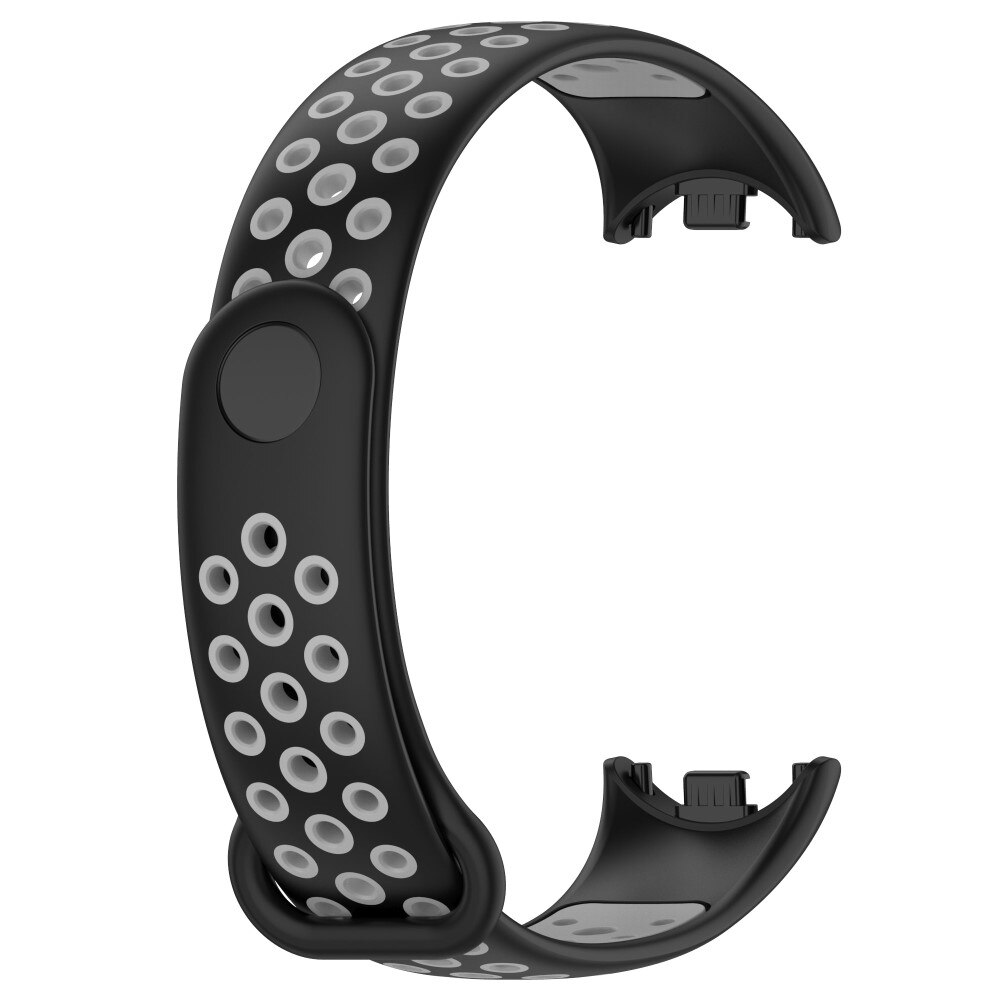 Silikonarmband Sport Xiaomi Smart Band 8 grå