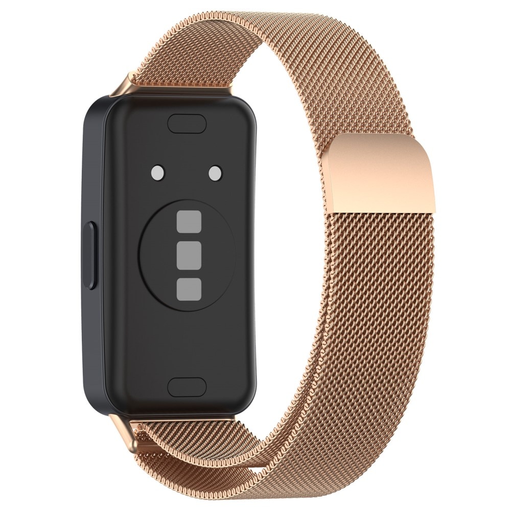 Armband Milanese Huawei Band 8 roséguld