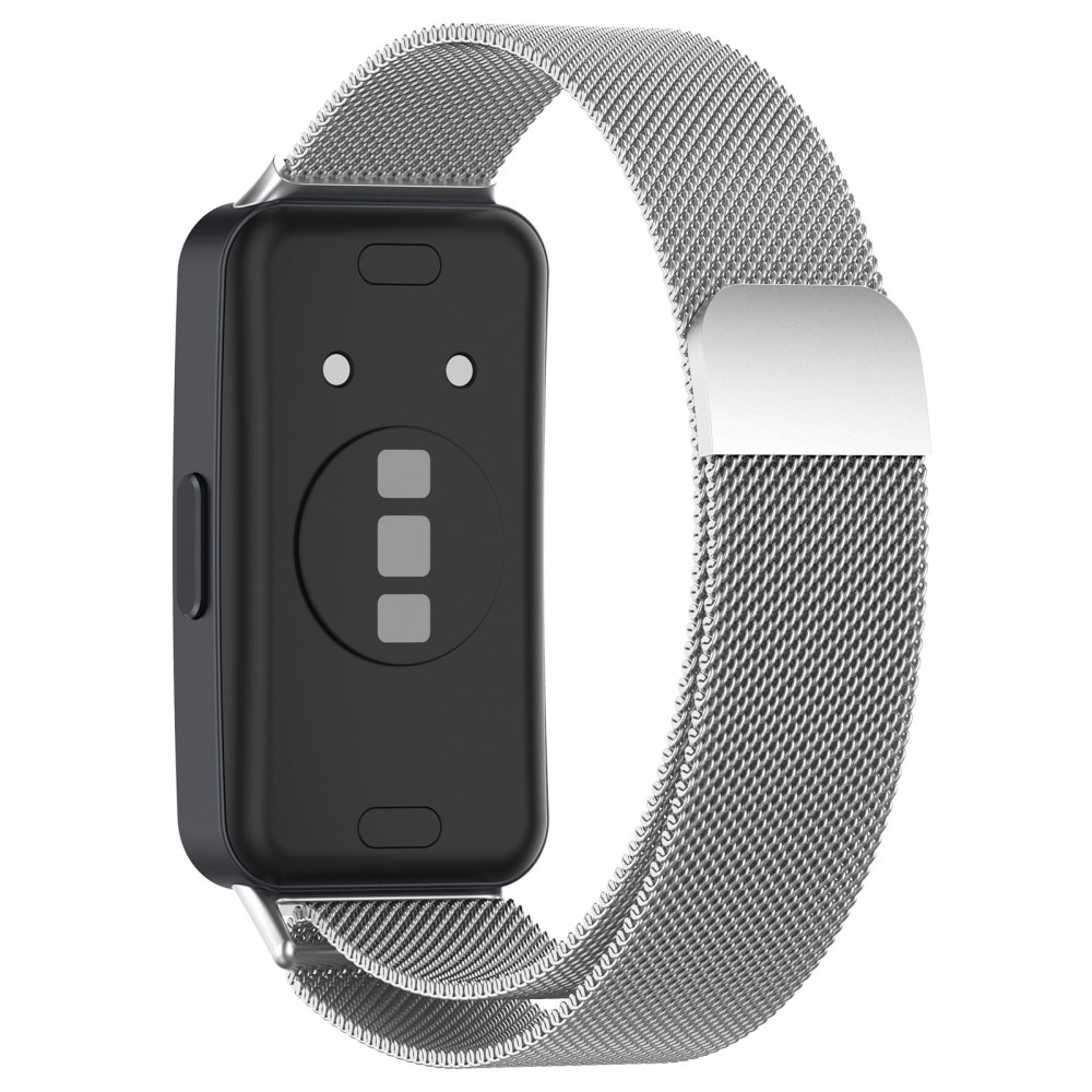 Armband Milanese Huawei Band 8 silver