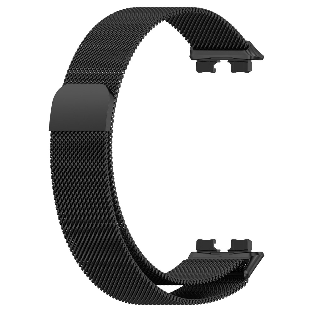 Armband Milanese Huawei Band 8 svart