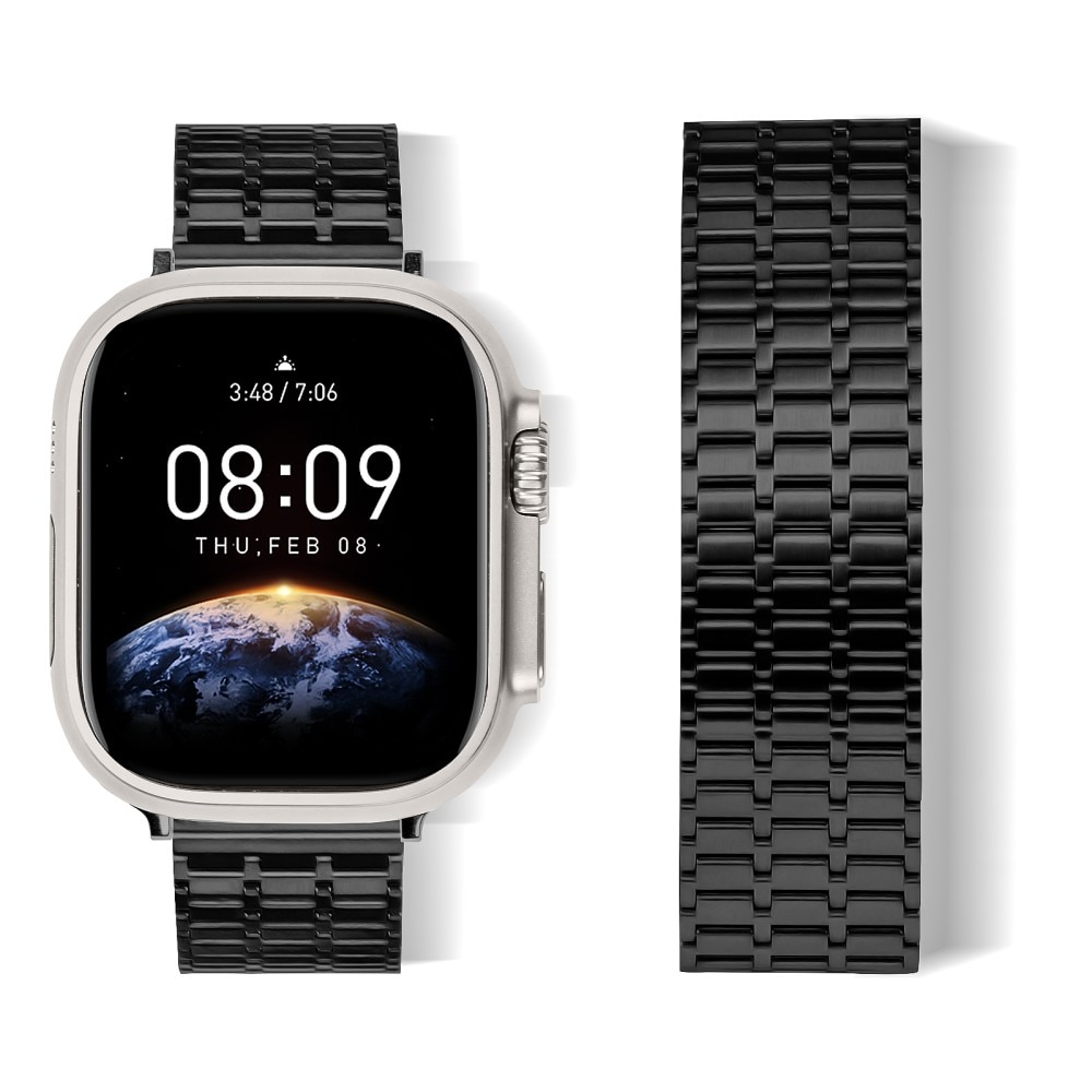 Business Magnetic Armband Apple Watch 41mm Series 8 svart
