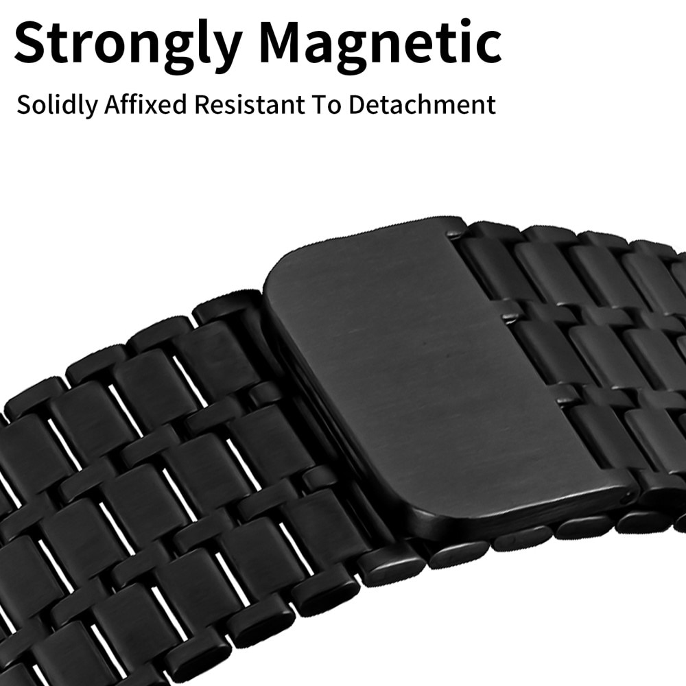 Business Magnetic Armband Apple Watch 41mm Series 9 svart