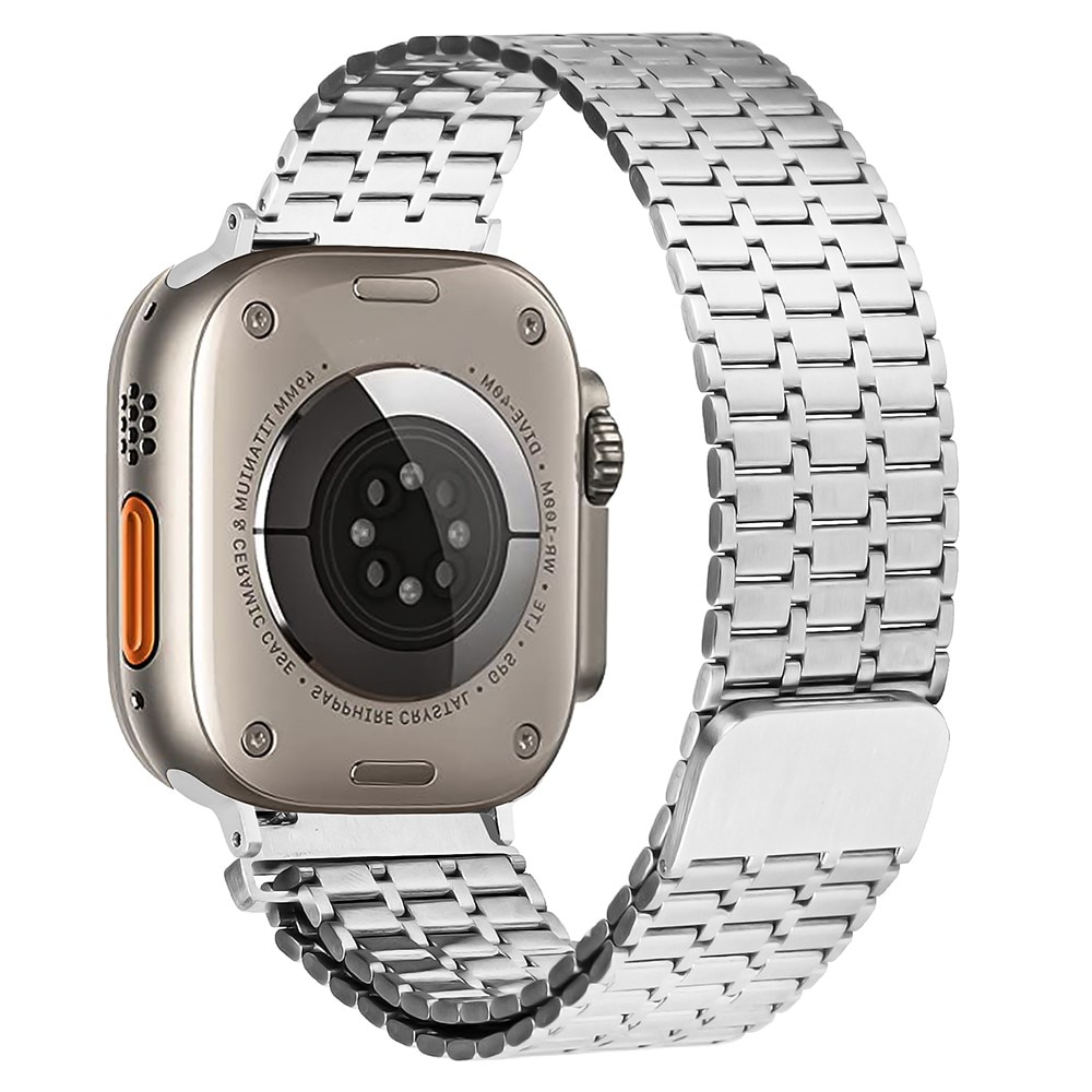 Business Magnetic Armband Apple Watch SE 44mm silver