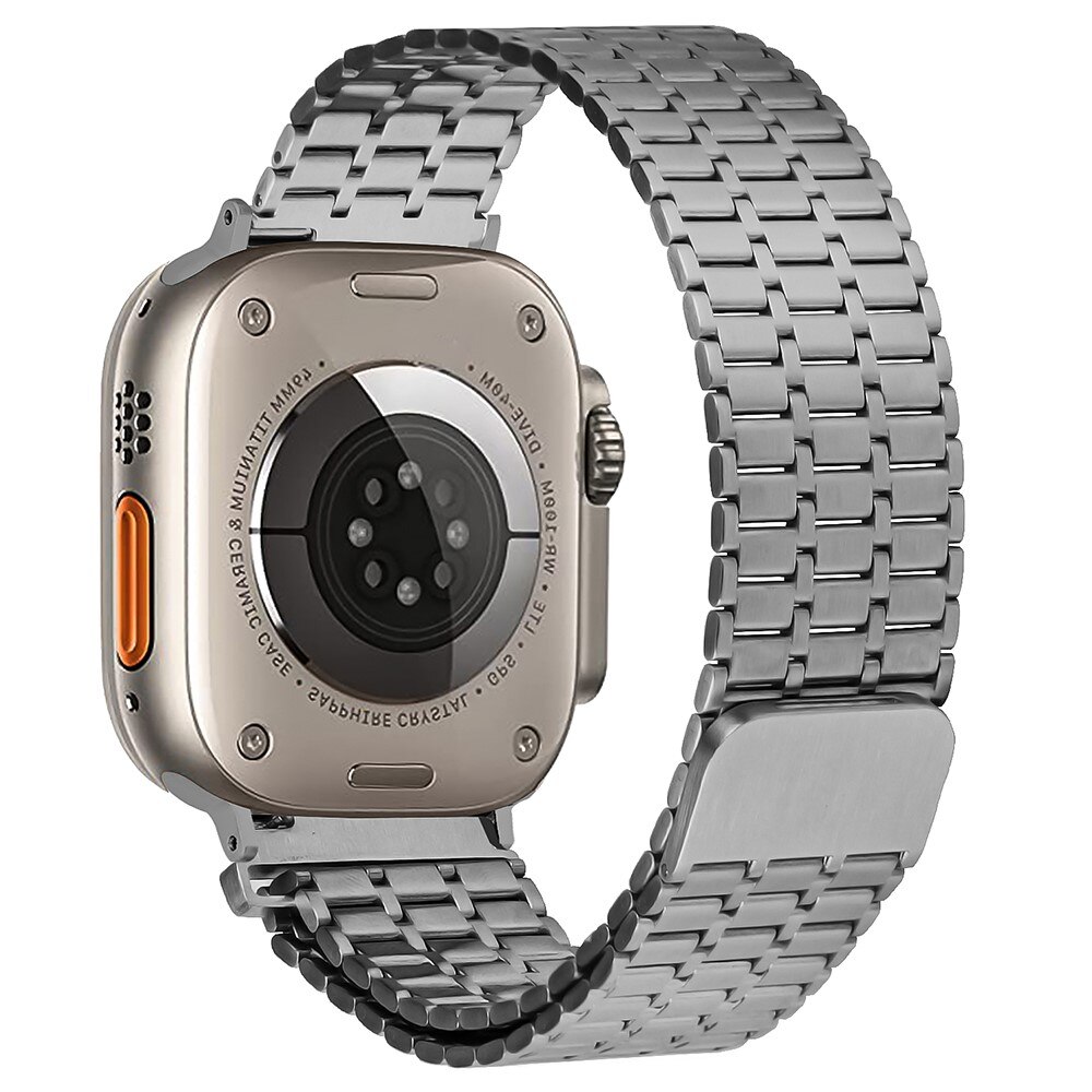 Business Magnetic Armband Apple Watch 41mm Series 8 grå