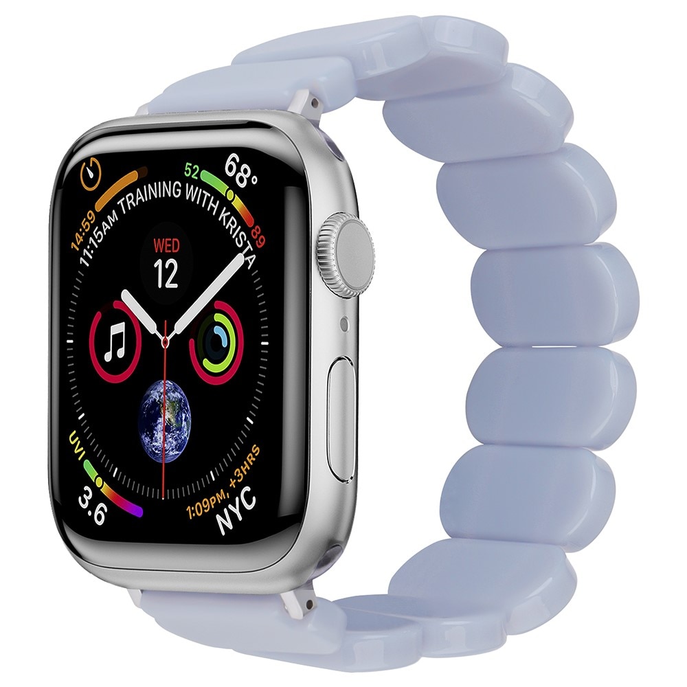 Elastiskt resinarmband Apple Watch SE 44mm lila