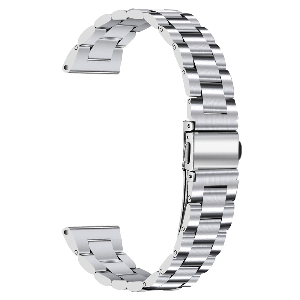 Slim Metallarmband Polar Pacer silver