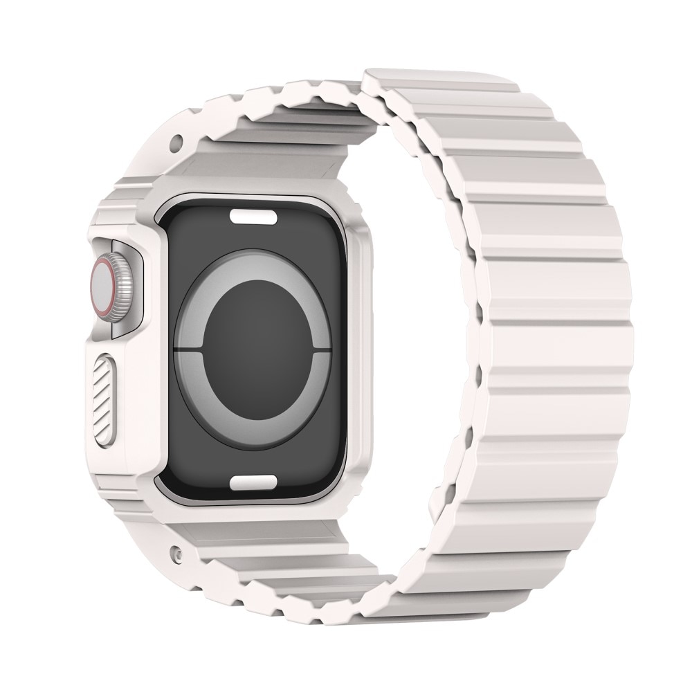 OA Series Skal + Silikonarmband Apple Watch SE 40mm vit